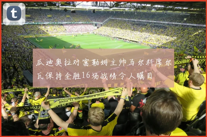 瓜迪奥拉对富勒姆主帅马尔科席尔瓦保持全胜16场战绩令人瞩目