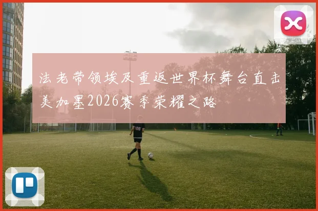 法老带领埃及重返世界杯舞台直击美加墨2026赛季荣耀之路